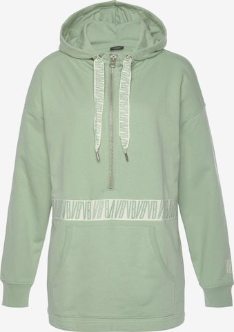 VENICE BEACH Sweatshirt in Groen: voorkant