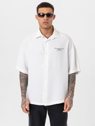Comfort fit Camicia di Dandalo in beige: frontale