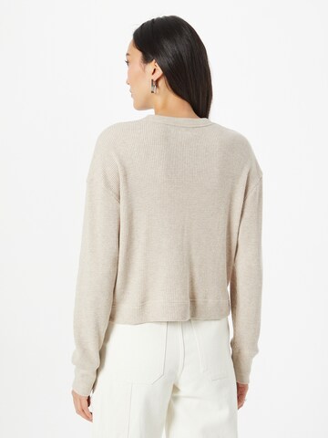 Abercrombie & Fitch Sweater in Beige