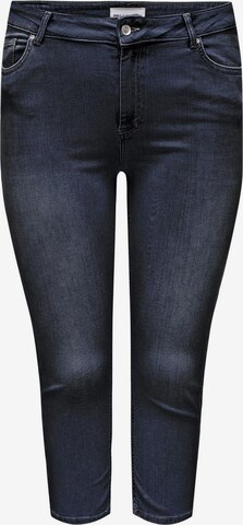 ONLY Carmakoma Slimfit Jeans 'WILLY' in Blauw: voorkant