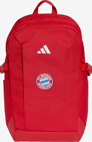 ADIDAS PERFORMANCE Sportrucksack 'FC Bayern München' in Rot: Vorderseite