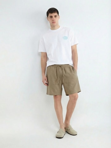 BALMOHK Loosefit Housut värissä ruskea