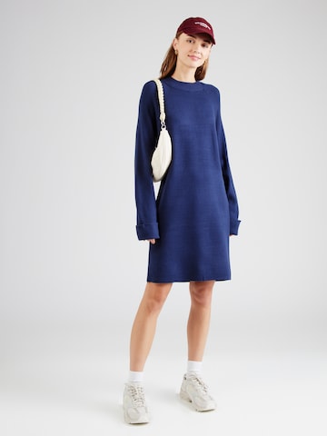 VERO MODA Gebreide jurk 'VMGOLD' in Blauw