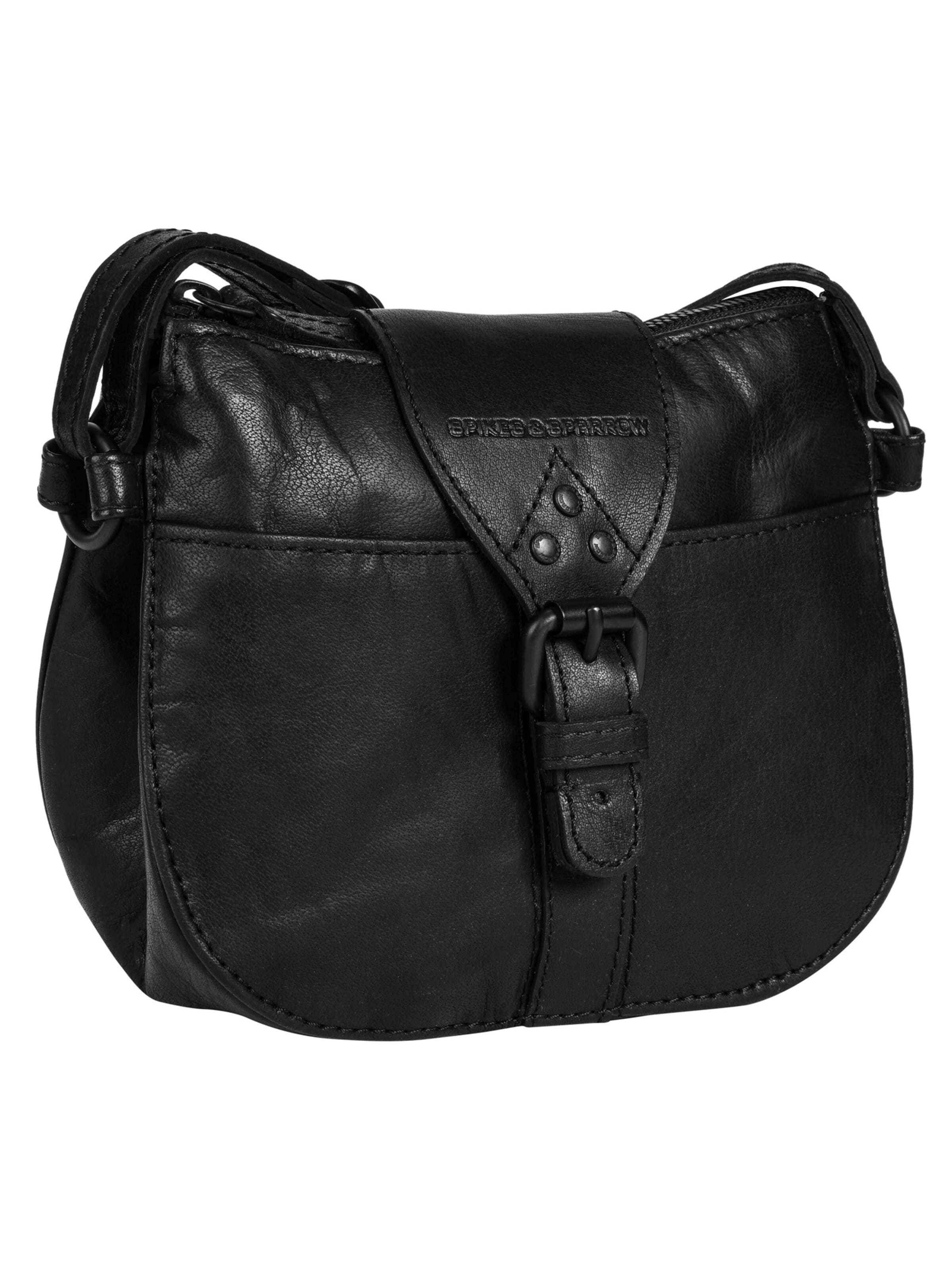 Spikes & Sparrow Crossbody Bag in Black