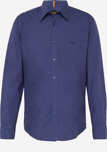 BOSS Orange Chemise 'Relegant' en bleu marine, Vue avec produit