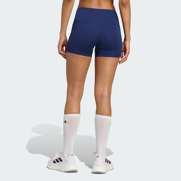 ADIDAS PERFORMANCE Skinny Sports trousers in Blue