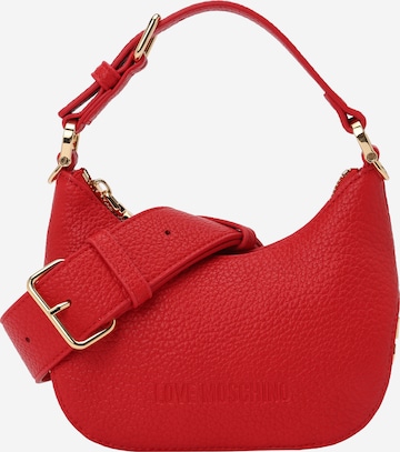 Borsa a mano 'GIANT' di Love Moschino in rosso: frontale