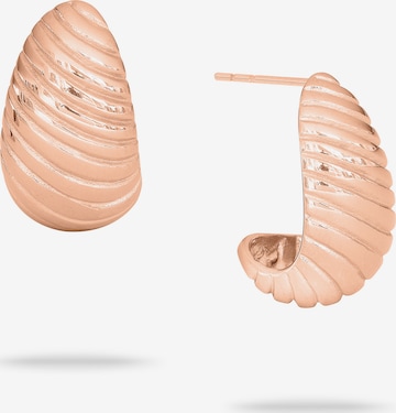 Echtzeit Earrings in Gold: front