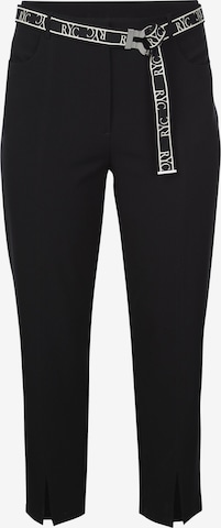 Rock Your Curves by Angelina K. Regular Pants in Black: front