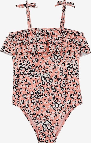 rožinė WE Fashion Maudymosi kostiumėlis: priekis