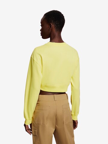 Sweat-shirt ESPRIT en jaune