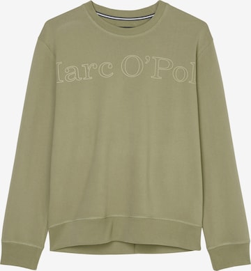 Sweat-shirt Marc O'Polo en vert : devant