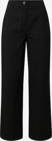 Loosefit Pantaloni 'Hailey' de la LENI KLUM x ABOUT YOU pe negru: față