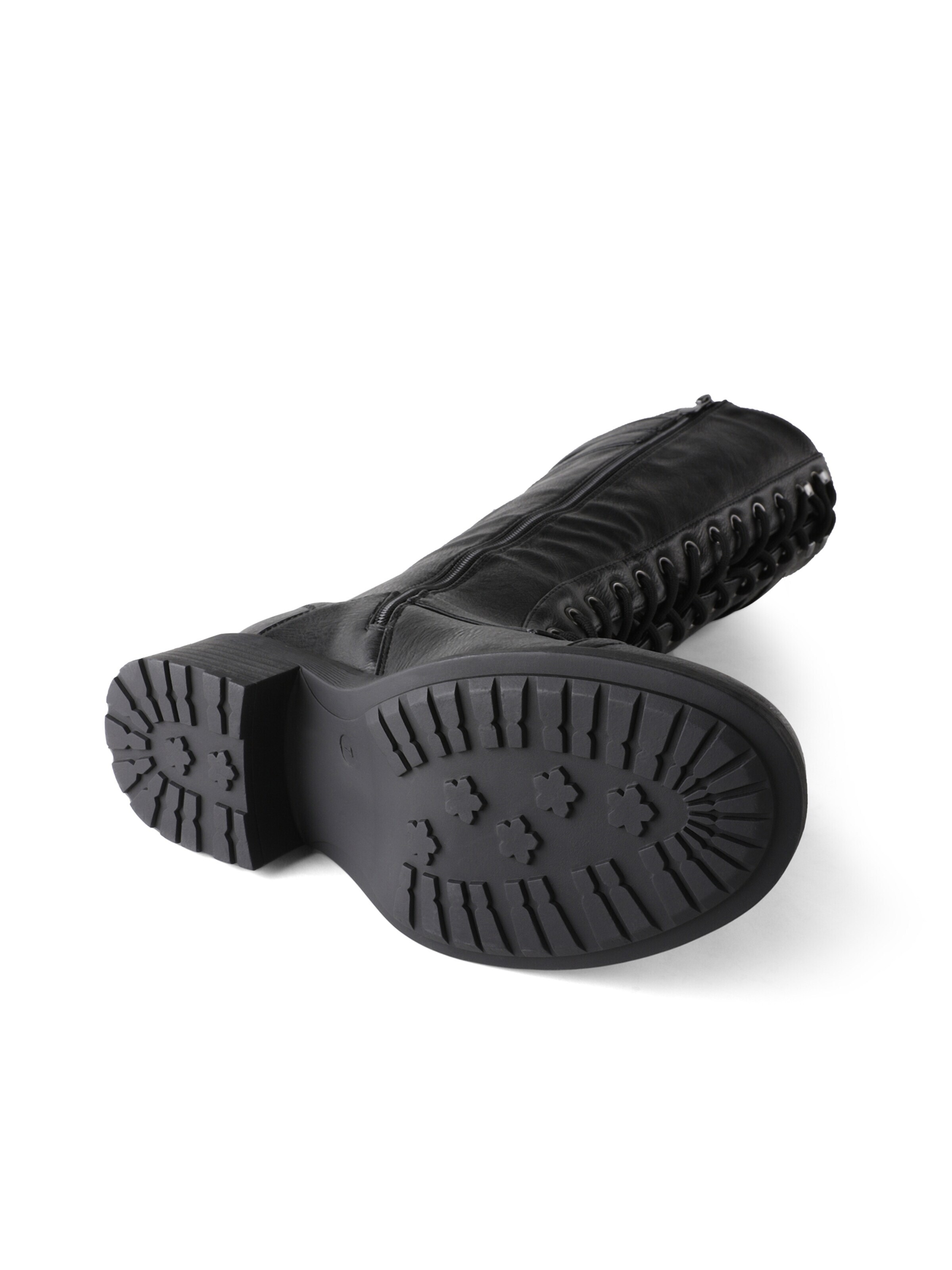 Dream Pairs Overknee laarzen in Zwart