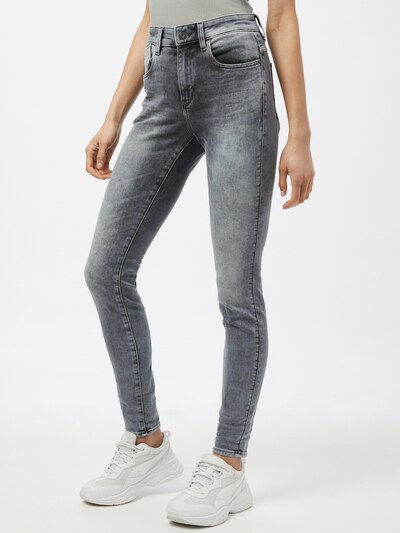 G-Star RAW Kavbojke 'Lhana' | siv denim barva, Prikaz modela