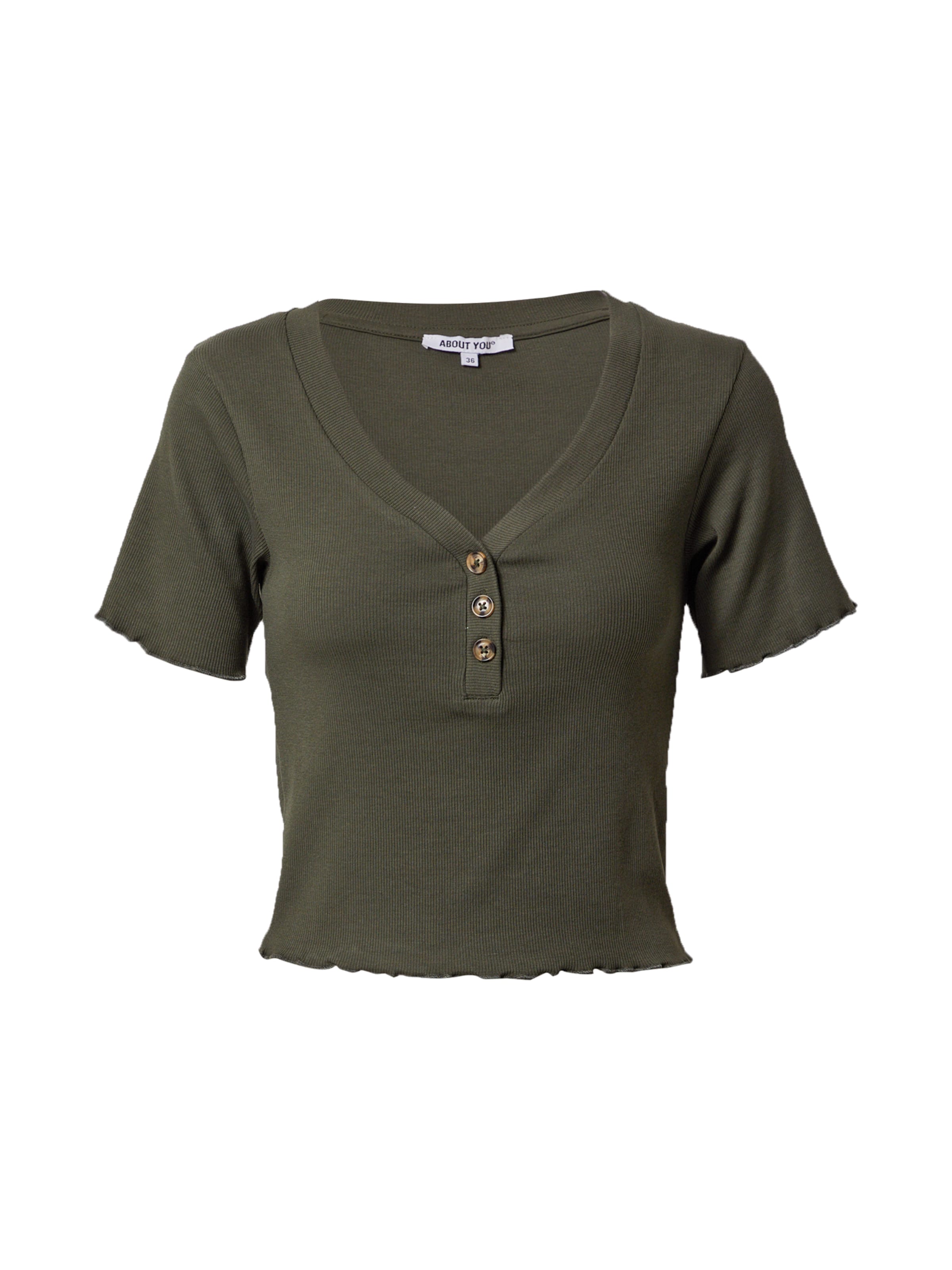ABOUT YOU Shirt 'Paola' in Green: front