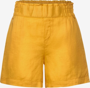 STREET ONE Regular Pants in Yellow: front