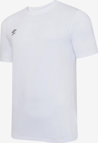 UMBRO Performance Shirt in White: front