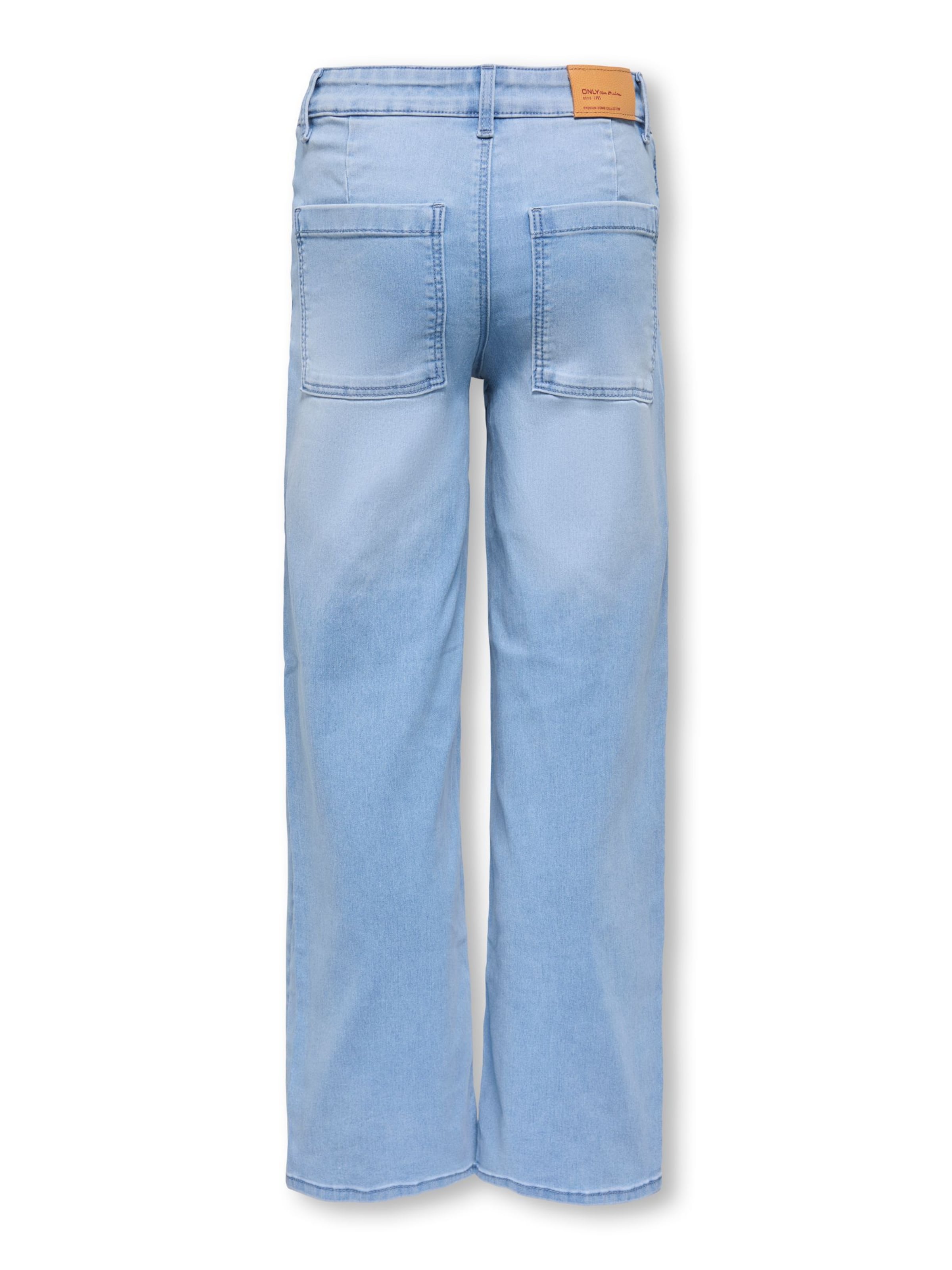 Wide leg Jeans 'KOGSylvie' de la ONLY GIRLS pe albastru