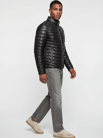 Veste mi-saison 'MSMalik' MILESTONE en noir