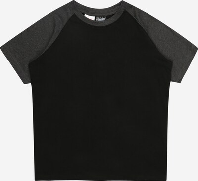 Urban Classics Kids Shirt in grau / schwarz, Produktansicht