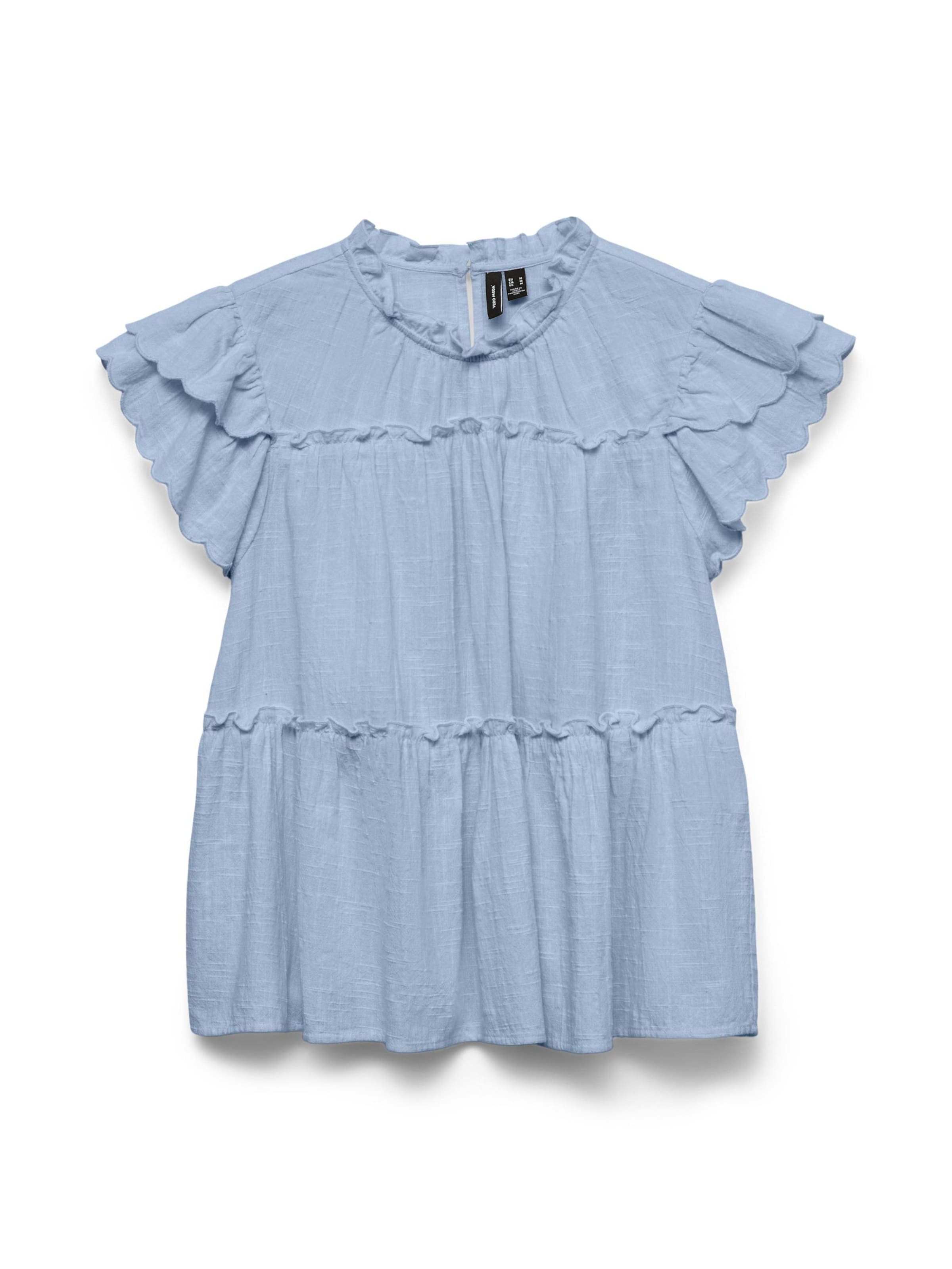 VERO MODA Blouse 'VMMie' in Smoke blue, Item view