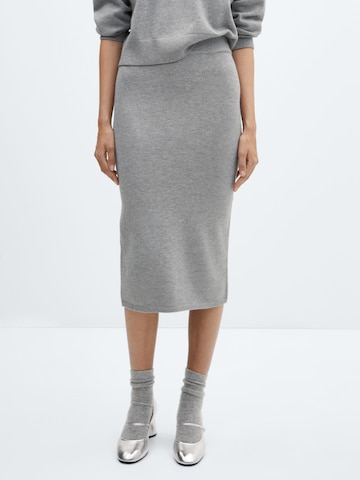 MANGO Skirt 'GIZMO' in Grey: front