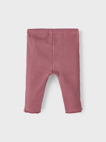 NAME IT Normální Kalhoty – pink