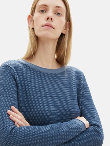 TOM TAILOR Pullover in Blau