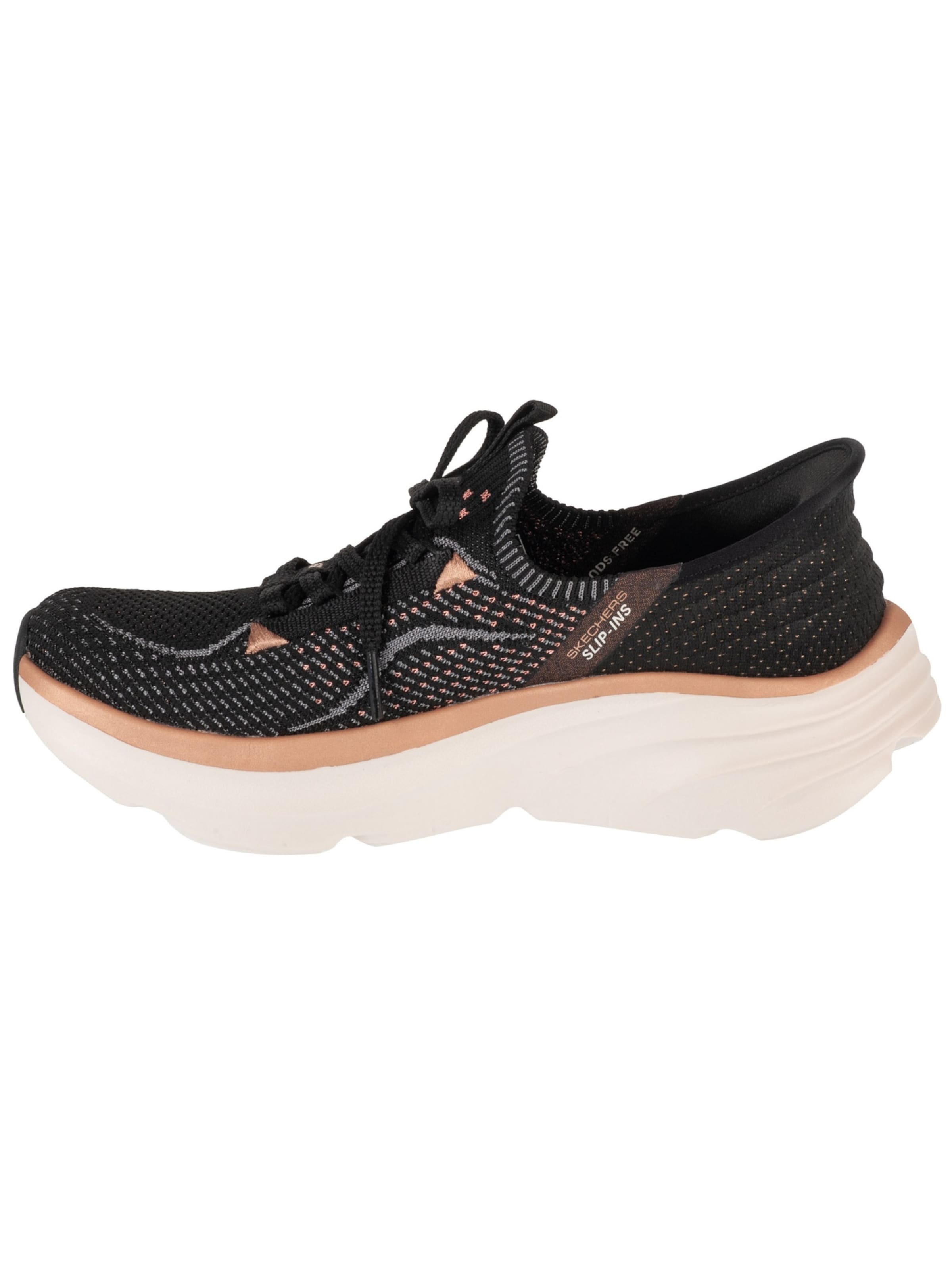 Baskets basses 'Skechers Slip-Ins: D'lux Vapor - Evening Glow' SKECHERS en noir : devant