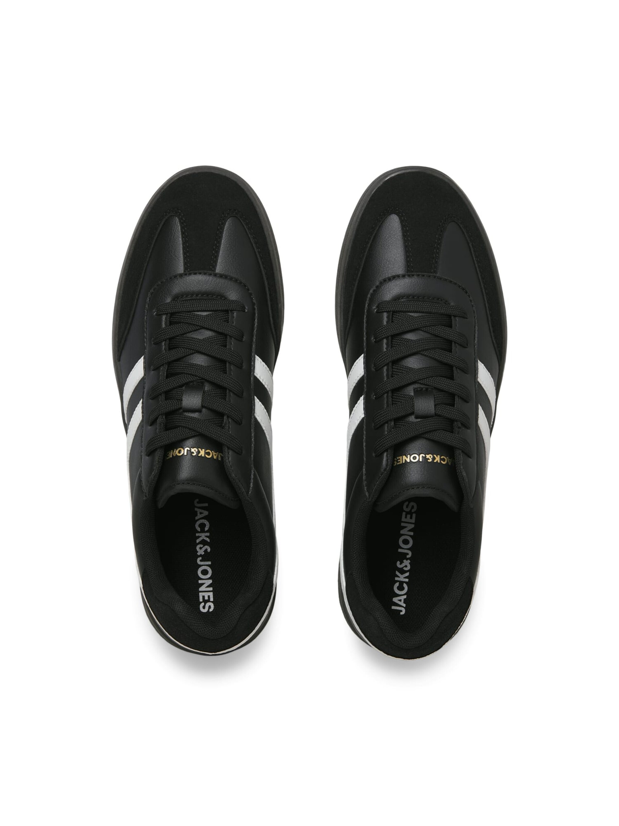 JACK & JONES Sportieve veterschoen 'Zola' in Zwart