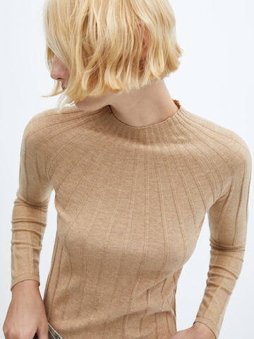 MANGO Sweater 'FLURRY' in Brown