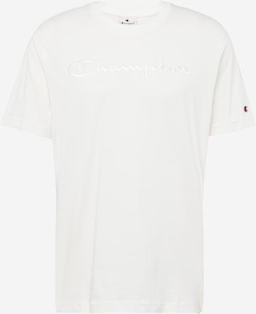 Champion Authentic Athletic Apparel T-Shirt in Weiß: Vorderseite