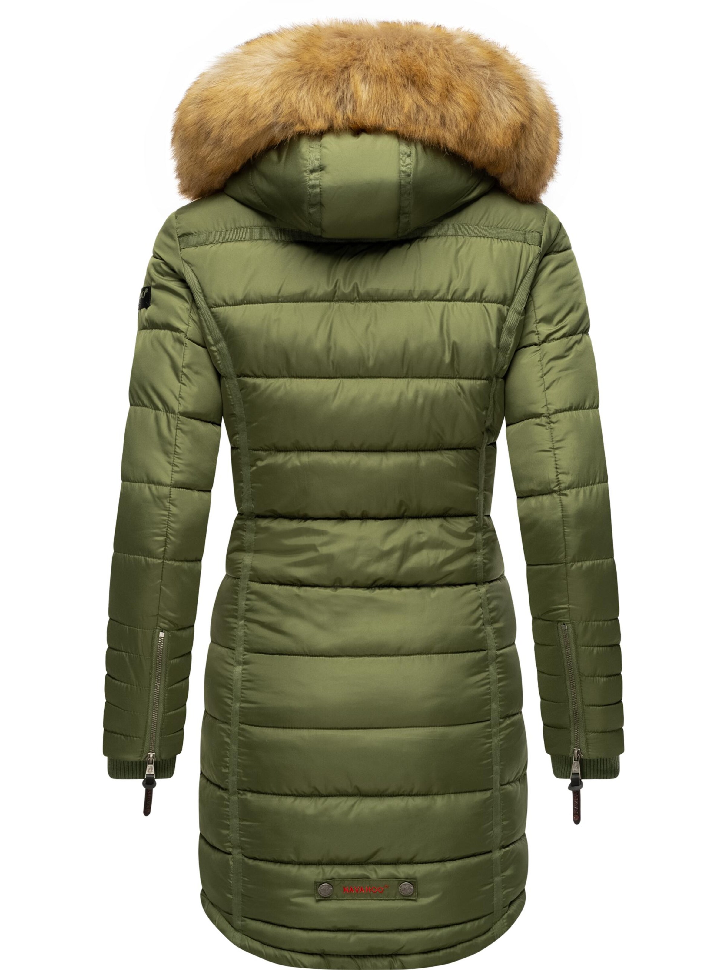 NAVAHOOZimski kaput 'Papaya' - zelena boja
