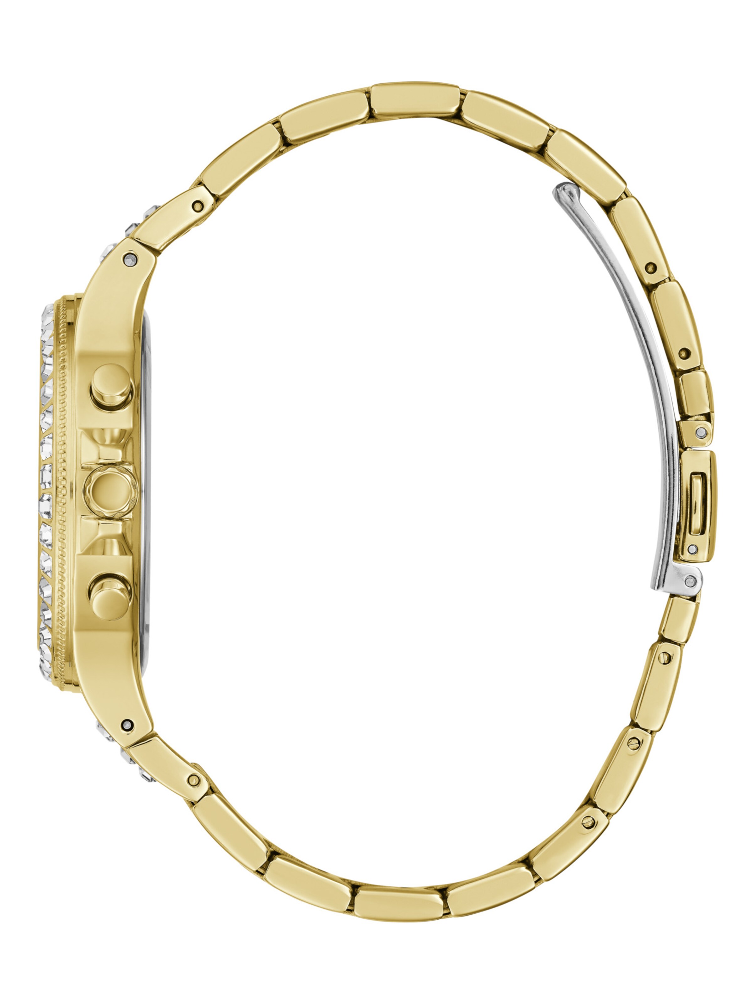 GUESS Analog Watch 'Moonlight' in Gold