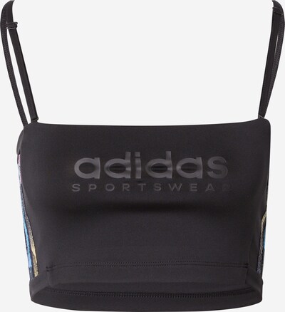 ADIDAS SPORTSWEAR Sportsoverdel 'TIRO' i lyseblå / pastelgul / mørkegrå / sort, Produktvisning