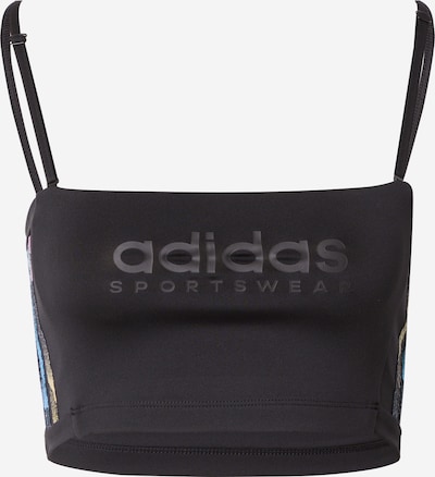 ADIDAS SPORTSWEAR Športni top 'TIRO' | svetlo modra / pastelno rumena / temno siva / črna barva, Prikaz izdelka