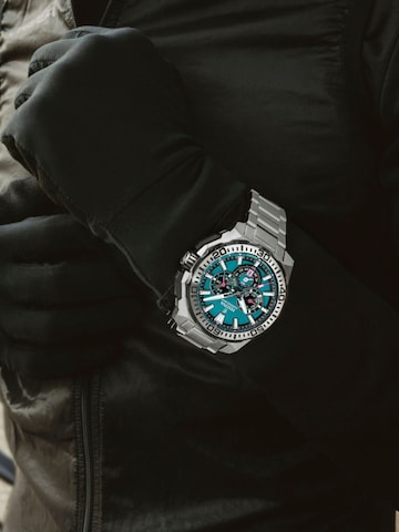 Montre à affichage analogique 'Chrono Bike' FESTINA en bleu