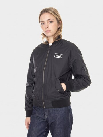 VANS Vinterjakke 'Womens Crew Pilot Jacket Black' i sort: forside