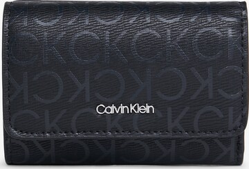 Calvin Klein Peněženka 'MUST' – černá: přední strana