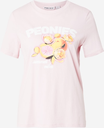 PIECES Paita 'PCBUDDY' värissä kullankeltainen / oranssi / roosa / valkoinen, Tuotenäkymä