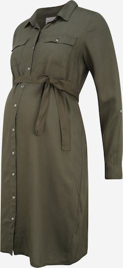 MAMALICIOUS Robe-chemise 'MERCY' en kaki, Vue avec produit