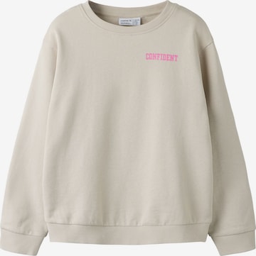 NAME IT - Sudadera en beige: frente