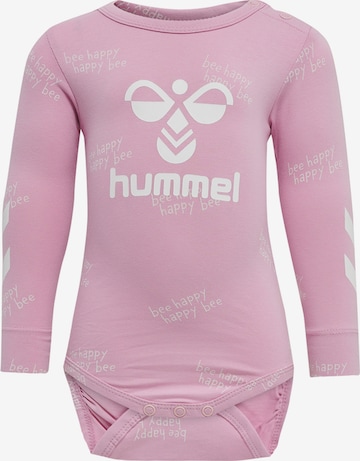 Hummel Romper/Bodysuit 'CALEN' in Pink: front