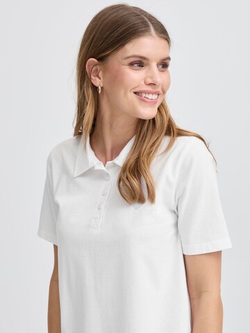 T-shirt Fransa en blanc