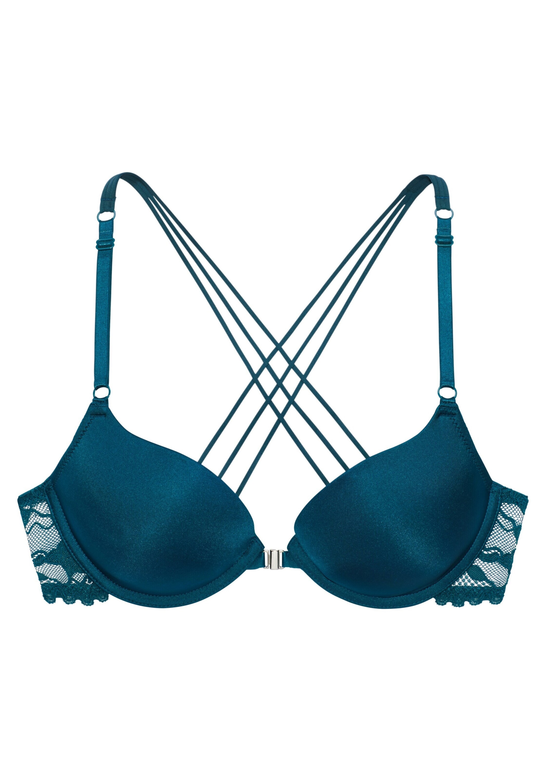 LASCANA Push-up BH in Blau: Vorderseite