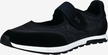 juoda SALAMANDER Balerinos su dirželiais: priekis