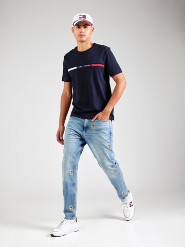 TOMMY HILFIGER T-Shirt in Blau
