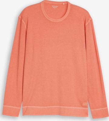 TOM TAILOR Shirt in Oranje: voorkant