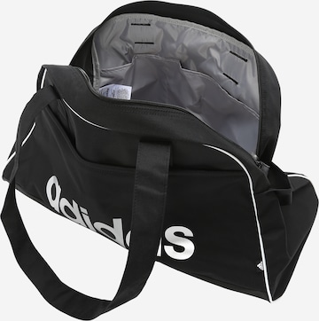 juoda ADIDAS SPORTSWEAR Sportinis krepšys 'Linear Essentials'